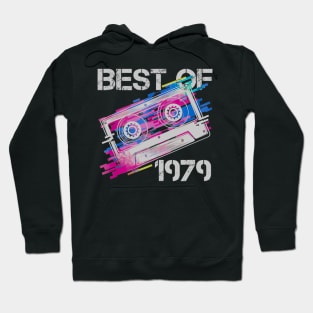 41th Birthday Gift 1979 Vintage casette best of 41 Years Hoodie